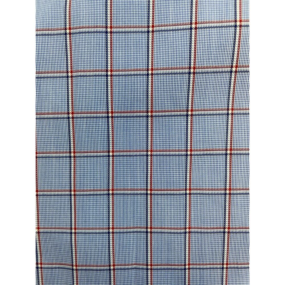 Brooks Brothers Shirt Men 17.5 -38 Plaid 100% Cotton Slim Fit Button Up Made USA - Picture 8 of 8